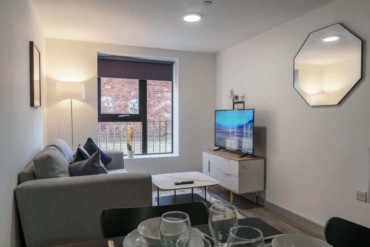 Contemporary 1 Bed Apartment In Liverpool Centre Exteriér fotografie